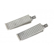 V-Twin Anderson Footpeg Set Stainless Steel 27-1778