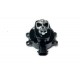 V-Twin Black Ignition Switch with Chrome Skull 32-1440