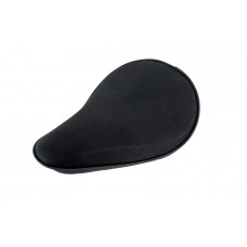 V-Twin Black Suede Solo Seat Small Pan 47-1552