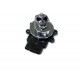 V-Twin Chrome Ignition Switch with Chrome Skull 32-1441