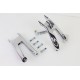 V-Twin Chrome Rider Footboard Mount Kit 27-0182 50500696