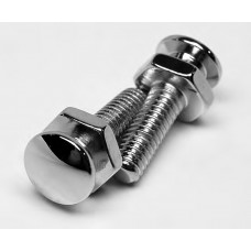 V-Twin Chrome Seat Mount Screw Set 3416-2