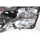 V-Twin Curved Radius Exhaust Header Set Chrome 30-0004