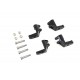 V-Twin Driver Footboard Relocator Kit Black 27-1780