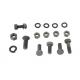 V-Twin Exhaust System Mounting Bolt Kit Parkerized 2216-18