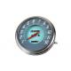 V-Twin FLH 2:1 Ratio Replica Gray-Blue Face Speedometer 39-0891