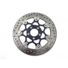 V-Twin Floating Stainless Steel & Black 11.8  Front Brake Disc 23-0231