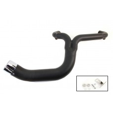 V-Twin FLT 2:1 Lake Style Exhaust System Black 29-0033