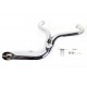 V-Twin FXD 2:1 Lake Side Pipe Exhaust Chrome 30-0678