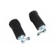 V-Twin FXR Driver Footpeg Set Zinc Plated 27-1821