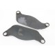 V-Twin Gas Tank Front Bracket Set Raw Steel 38-1136