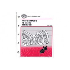 V-Twin H-D Factory Parts Manual for 1941-1984 FL 48-0330 99456-84B