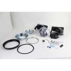 V-Twin Headlamp Cowl Kit Black 33-1568