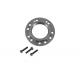 V-Twin Hex Flange Sprocket Nut Black 20-0253