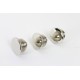 V-Twin JD Gas Cap Set Vented Nickel Plated 38-0641