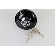 V-Twin Keyed Gas Cap Vented Black 38-0667