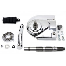 V-Twin Kick Starter Conversion Kit Chrome 22-0220