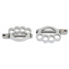 V-Twin Knuckle Footpeg Set Chrome 27-0771