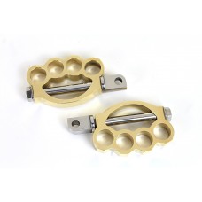 V-Twin Knuckle Footpeg Set Sand 27-0773