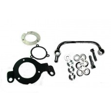 V-Twin M8 EFI Air Cleaner Support Bracket Kit Black 34-0767