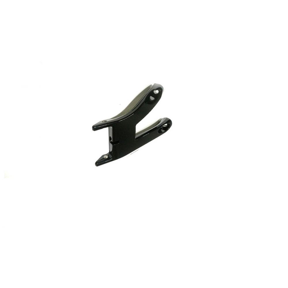 V-Twin M8 Right Bracket Footboard Mount Black 27-0211 50500737 | Vital  V-Twin Cycles