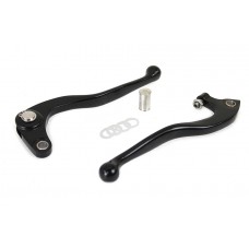 V-Twin Old School Hand Lever Set Black 26-0887