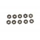 V-Twin Parkerized Hex Nuts 7/16 -20 37-6139 7859   2641-30