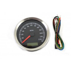 V-Twin Programmable Gauge with Black Face 39-0663