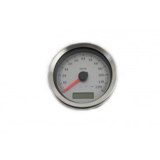 V-Twin Programmable Gauge with Silver Face 39-0667