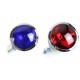 V-Twin Red and Blue Police Spotlamp Set 33-1558