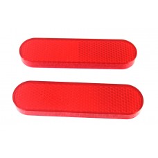 V-Twin Red Reflector Set 33-1200 59270-10