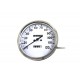 V-Twin Replica 2:1 Speedometer with Black Needle 39-0823