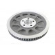 V-Twin Silver Rear Belt Pulley 66 Tooth 20-0169