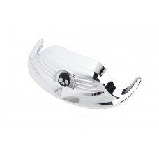 V-Twin Skull Front Fender Tip Chrome 50-0382