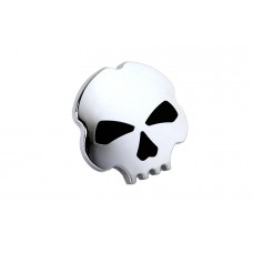 V-Twin Skull Style Vented Gas Cap Chrome 38-0777