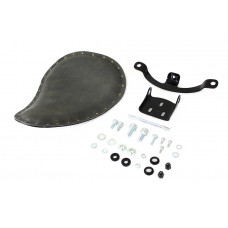 V-Twin Solid Mount Bates Spring Saddle Solo Seat Kit 47-1805