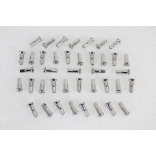 V-Twin Spoke 40 Piece Stainless Steel Nipple Set 45-0927