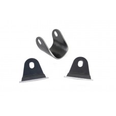 V-Twin Sportster Tank Mount Tab Set Raw 38-1646