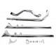 V-Twin True Dual Header with Fishtails Chrome 30-0677