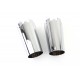 V-Twin Upper Fork Slider Cover Set Chrome 24-1672 45800133