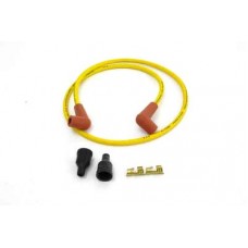 V-Twin Yellow Copper Core 7mm Spark Plug Wire Kit 32-1463