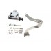 V-Twin Brake Pedal Assembly Natural Stainless Steel 22-0850