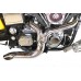 V-Twin FXD 2:1 Lake Side Pipe Exhaust Chrome 30-0686