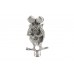 V-Twin Pewter Rat Fink Ornament 48-0868