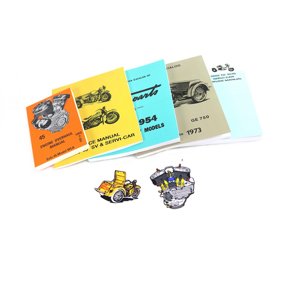 VTwin 45 Manual Set 485012 Vital VTwin Cycles