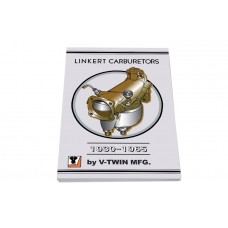V-Twin 1930-1965 Linkert Carburetor Parts Book 48-0856
