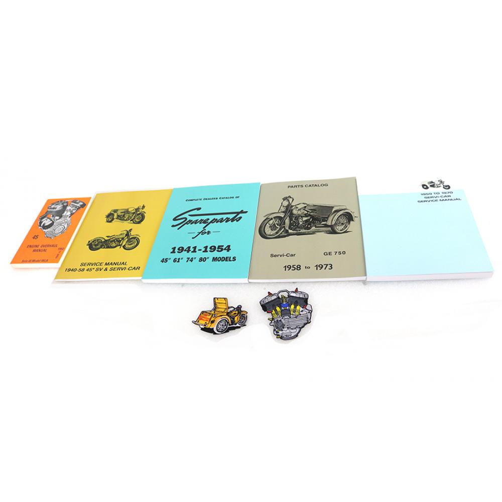 VTwin 45 Manual Set 485012 Vital VTwin Cycles