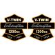 V-Twin Electra Glide Patches 48-1874