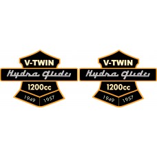 V-Twin Hydra Glide Patches 48-1872