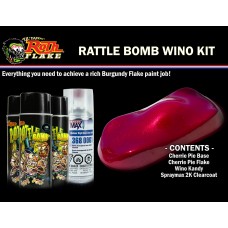 V-Twin Rattle Bomb Spray Kit Burgundy 41-0880